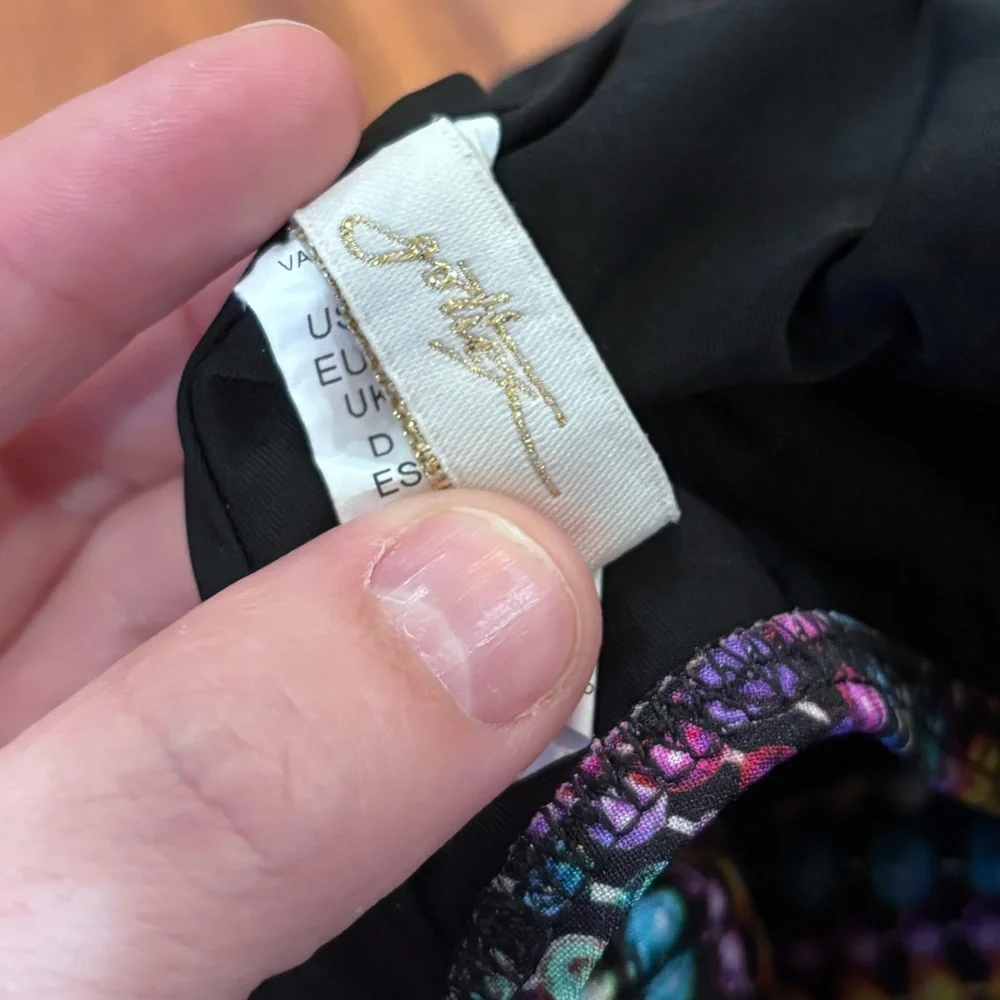 Gottex Nefertiti Multi One Piece Swimsuit with a halter sz 12 - Picture 7 of 9